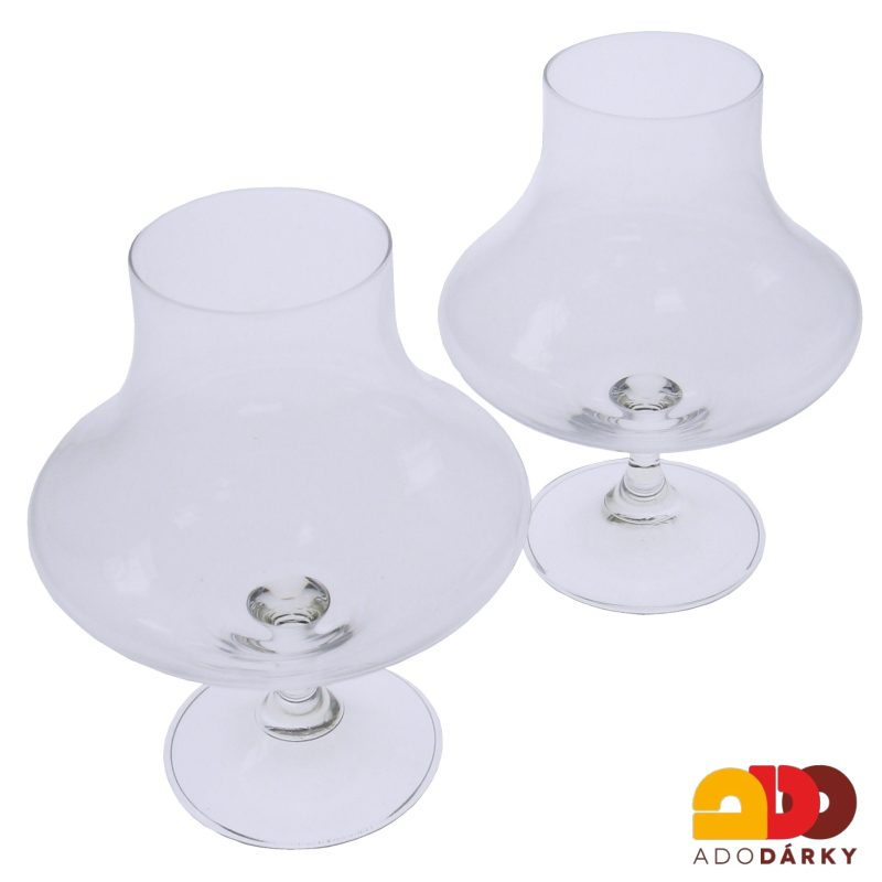 Sklenice na koňak 280 ml, 2 ks