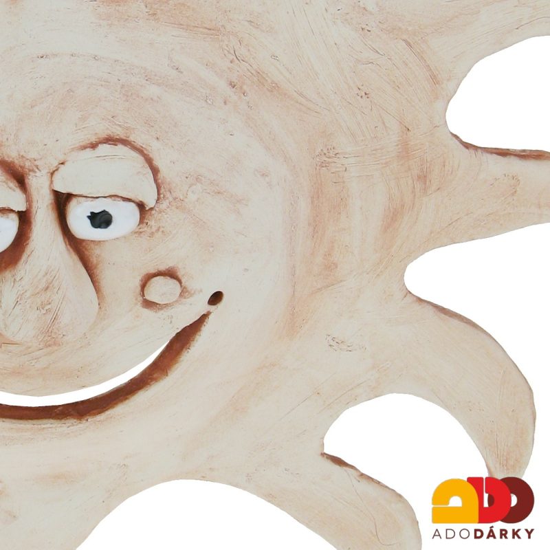 Sluníčko s velkými paprsky 33 cm