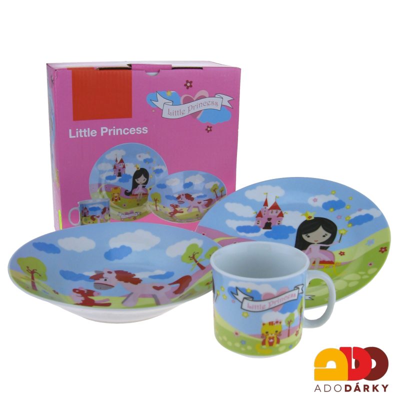 Dětská jídelní sada Little Princess