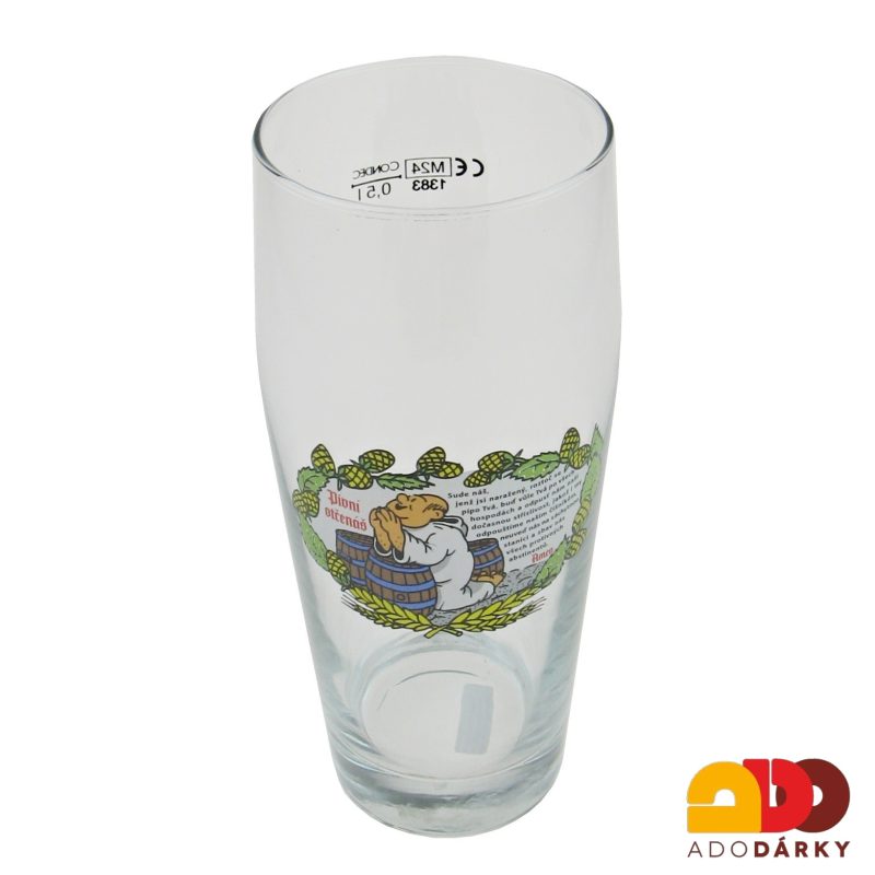 Půllitr "Pivní otčenáš" 0,5 l var. II.