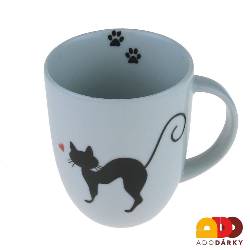 Hrnek s protahující se kočkou 300 ml