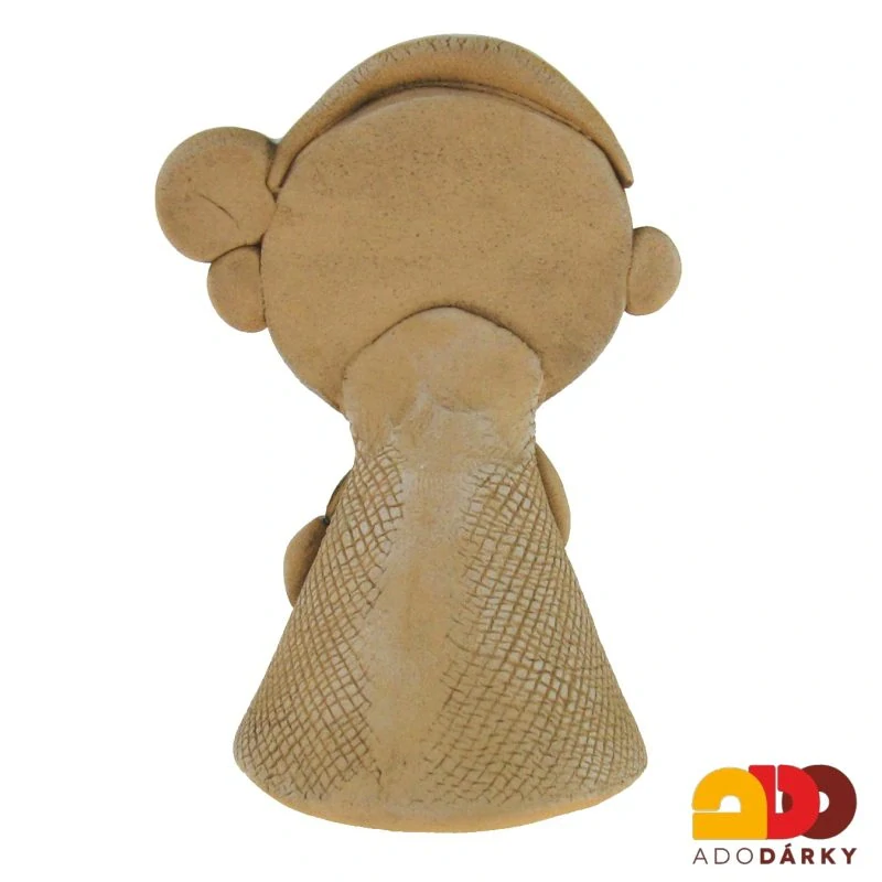 Zvonek kominík se čtyřlístkem 8 cm