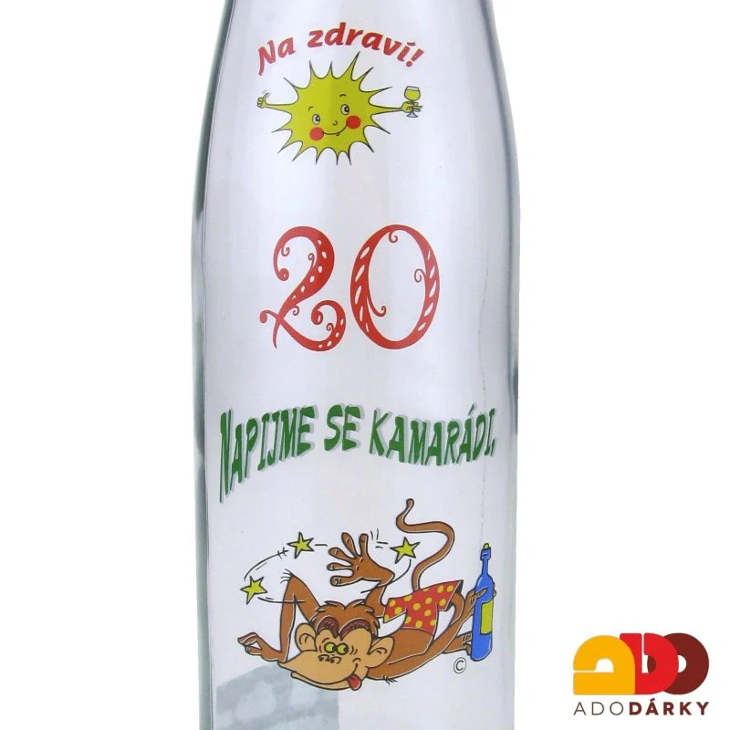 Láhev 20 Napijme se kamarádi... 0,75 l