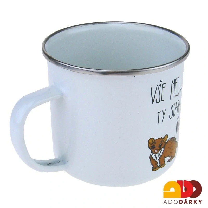 Plecháček "Vše nej, ty stará kuno" 550 ml