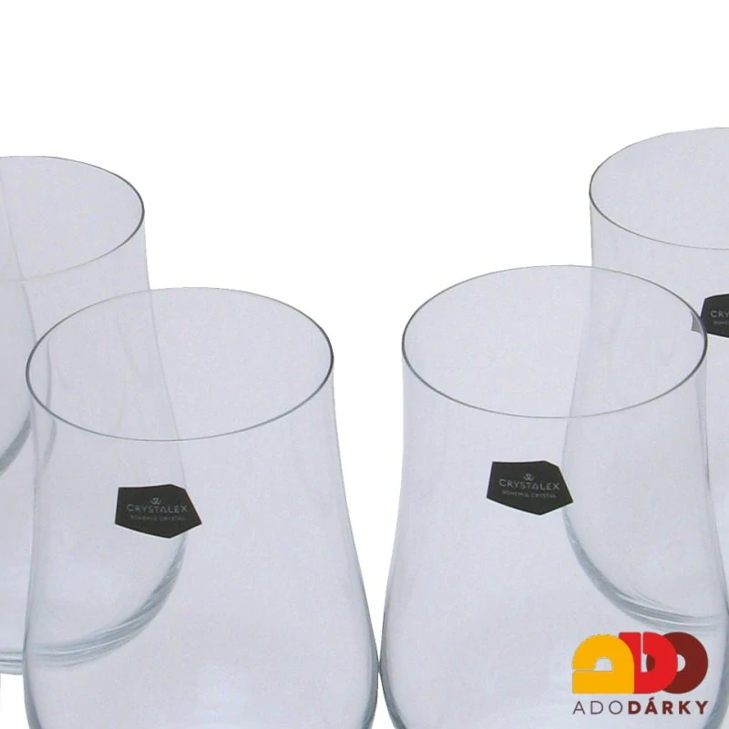 Sklenice na vodu Tulipán 450 ml, sada 6 ks