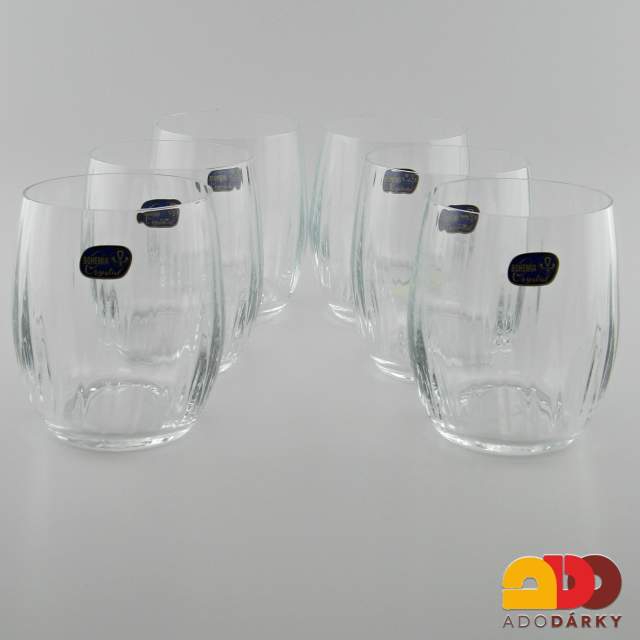 Sklenice na whisky Waterfall  300 ml, sada 6 ks