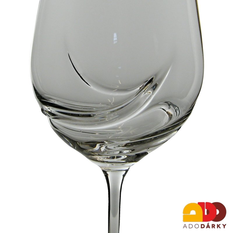 Sklenice na víno Turbulence  350 ml, sada 2 ks
