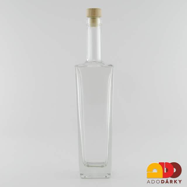 Láhev čtyřhran 0,5 l