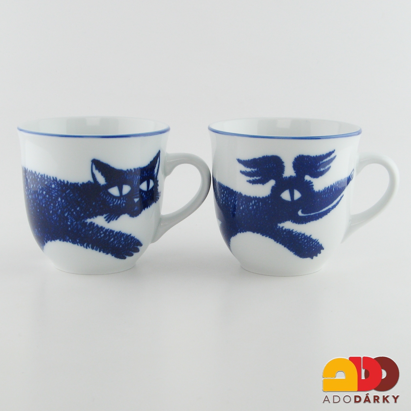 Duo hrnky kočkopes 400 ml