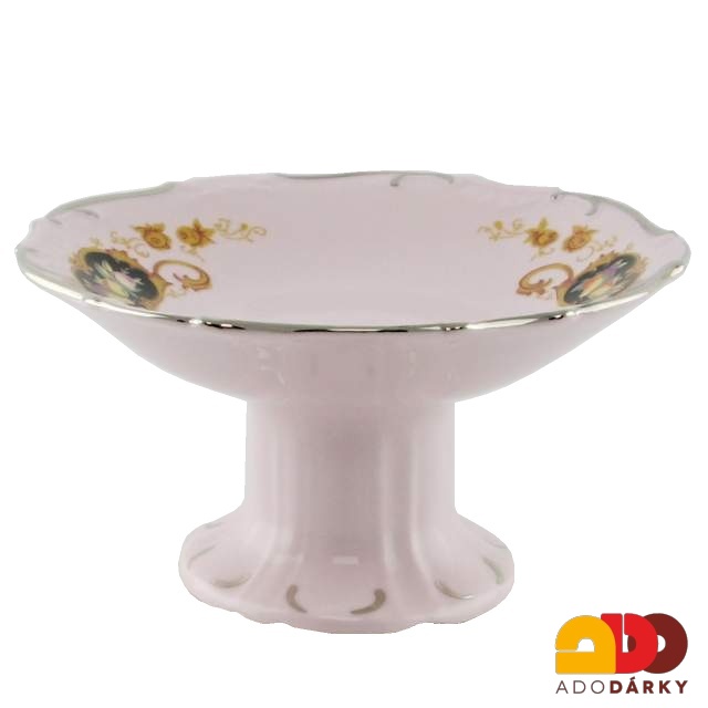 Mísa na ovoce růžový porcelán