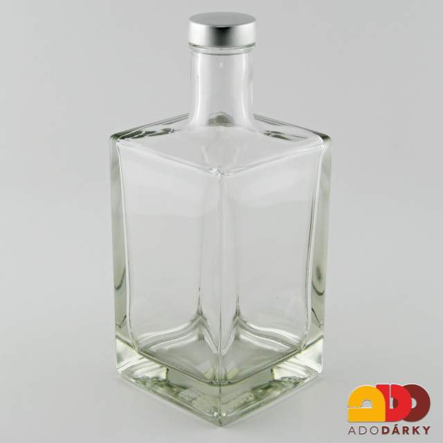 Láhev čtyřhran 0,7 l