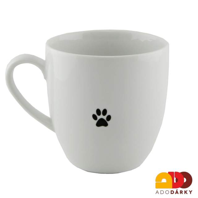 Hrnek se sedící kočkou 470 ml