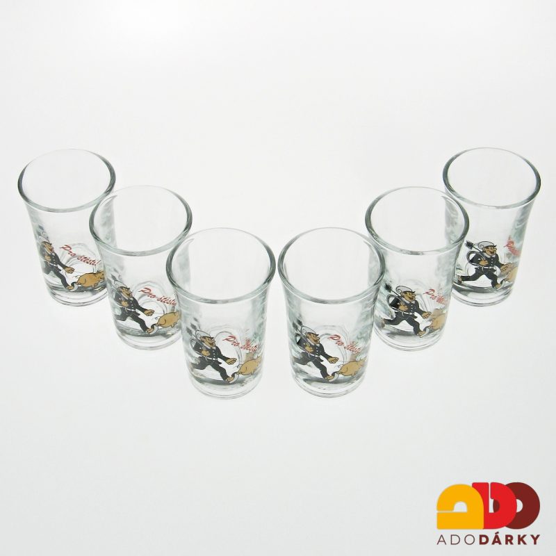 Sada 6 odlivek - Kominík  0,04l