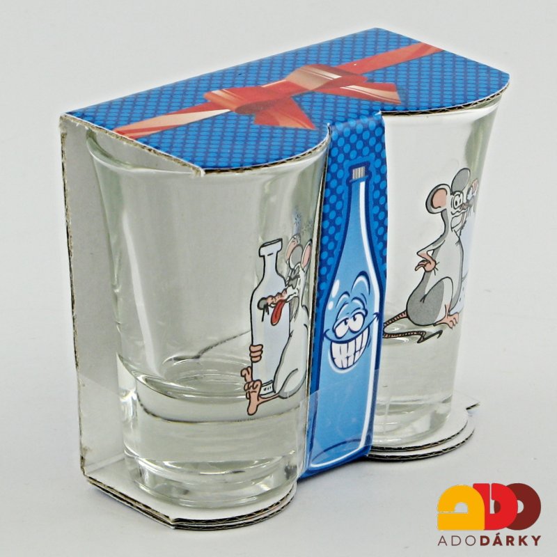 Sada 2 odlivek - Myši 0,025 l