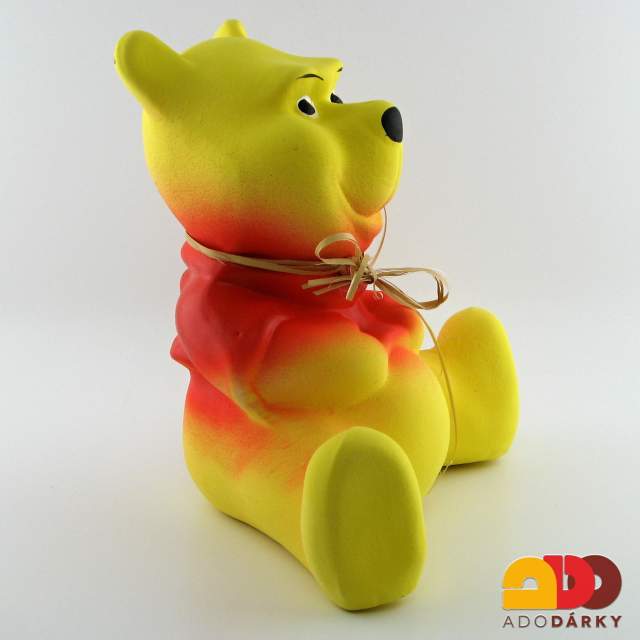 Pokladnička Medvídek Pů 19 cm