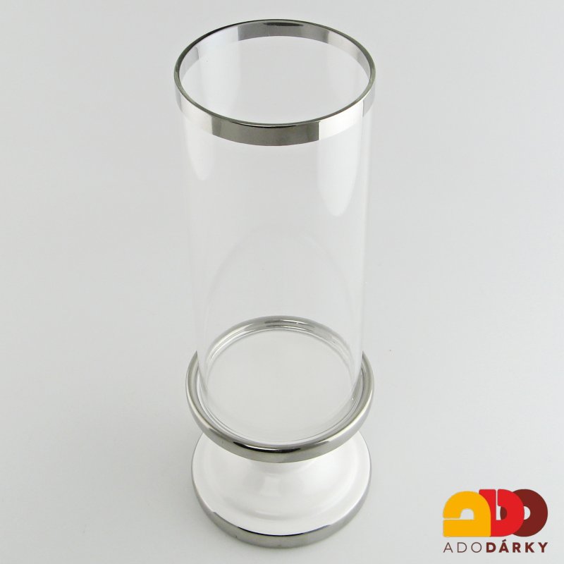 Svícen na nožce 18 cm