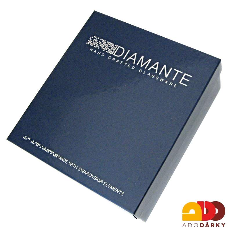 Sklenice na víno Swarovski Black 470 ml, 2 ks