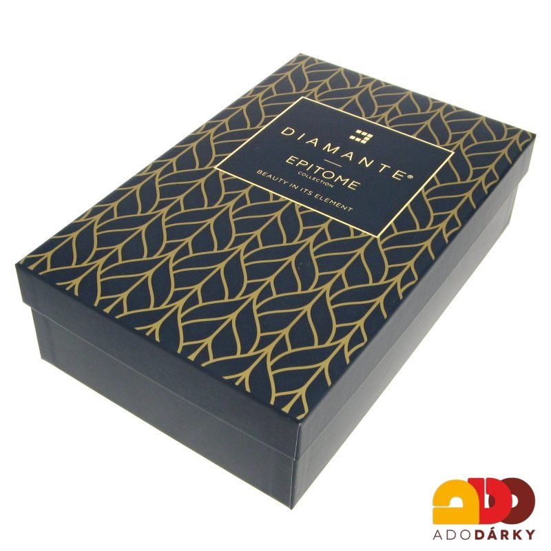 Flétny na šampaňské Swarovski Heart 210 ml sada 2 ks