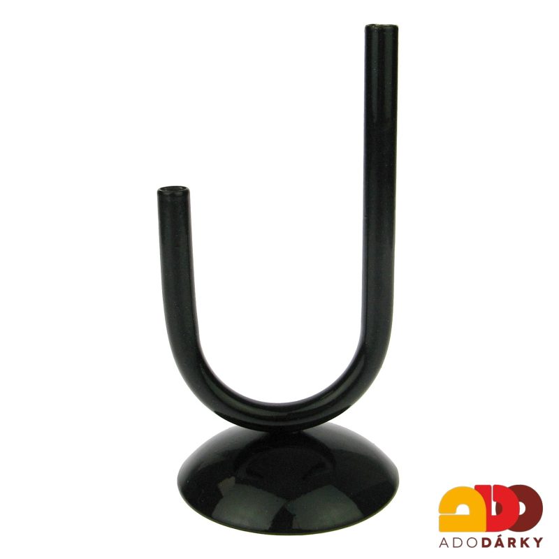 Sklenice flétny na šampaňské v kovovém stojánku 180 ml