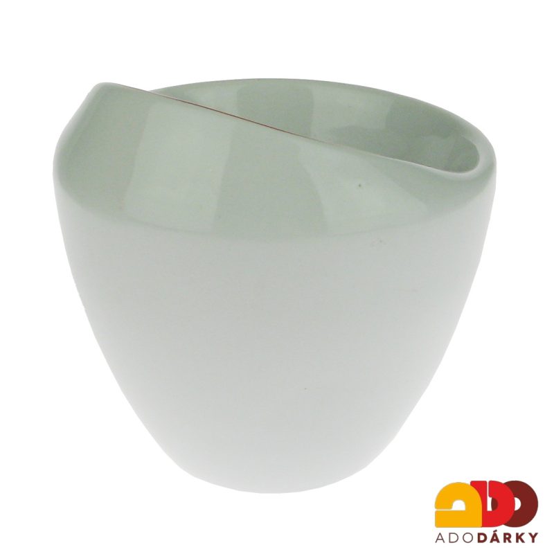 Porcelánová miska s červeným lemem 13,5 cm