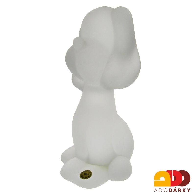 Skleněná figurka "Pes" 16,5 x 9 x 9 cm