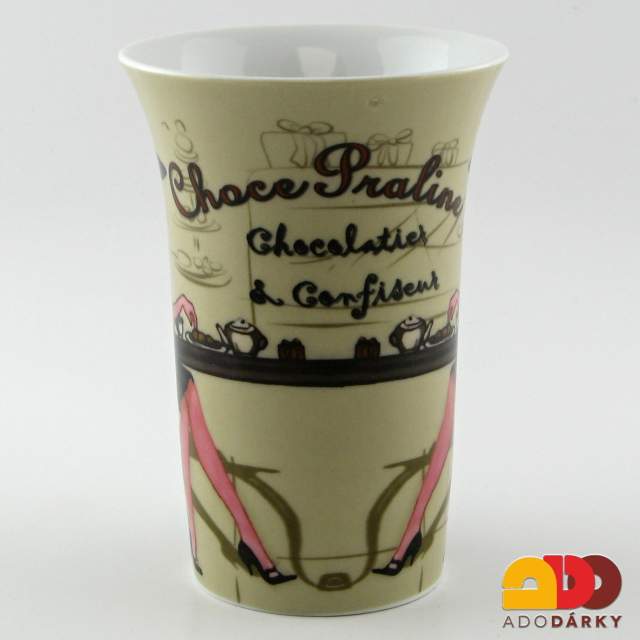 Hrnek se sedící ženou 375 ml