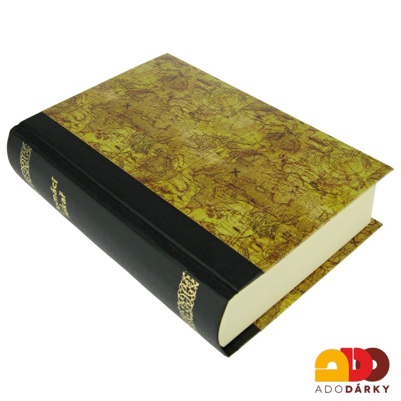 "Domácí lékař - Použijte jen ve výjimečných případech" 2 odlivky + láhev v KNIZE  0,2 l