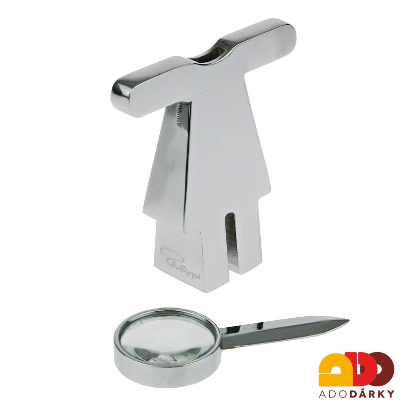 Panenka na dopisy s lupou Philippi