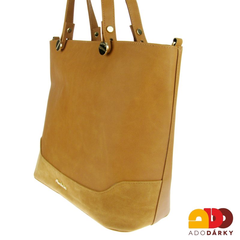 Kabelka s ušima hnědá 37 cm