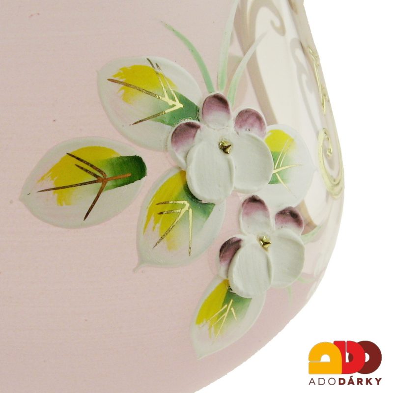 Jubilejní číše "80" růžová