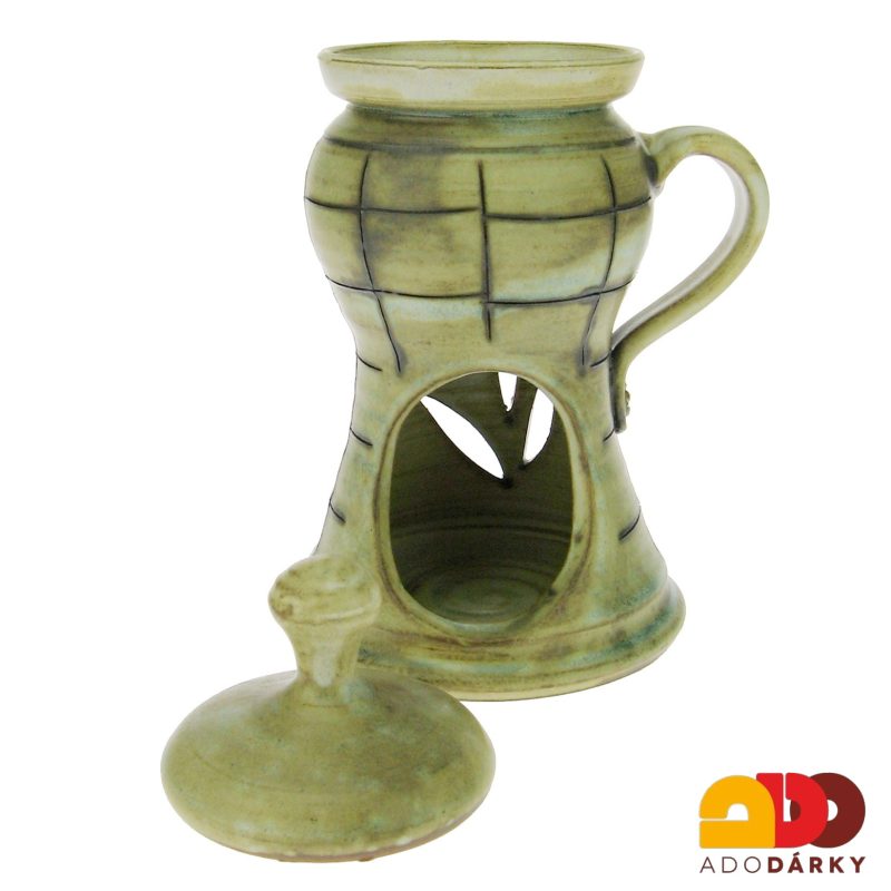 Aromalampa drát s víčkem 21 cm