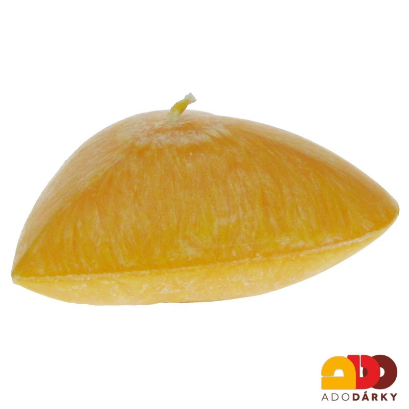 Svíčka srdce Vánoční cukroví 11 cm