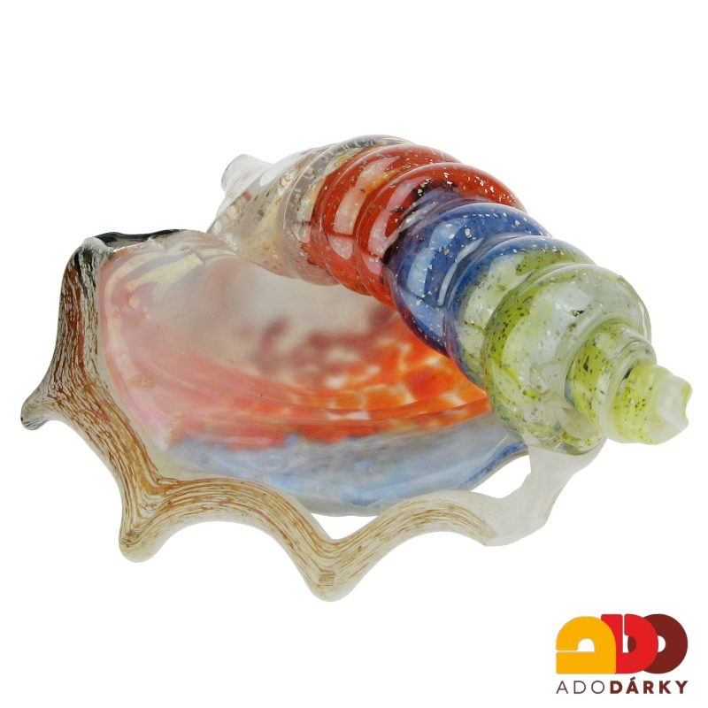 Lastura ze skla duhová 16 cm