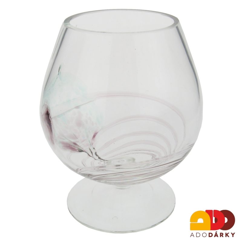 Číše maxi zdobená jemně stříkaná 16 cm