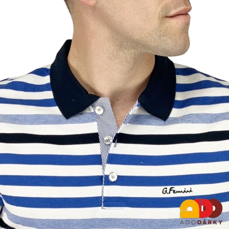 Pánská polokošile krátký rukáv pruhovaná