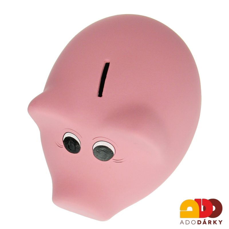 Pokladnička prase růžové světlé MAXI 33 cm