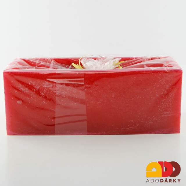 Lampion kvádr velký Čokoláda s třešní