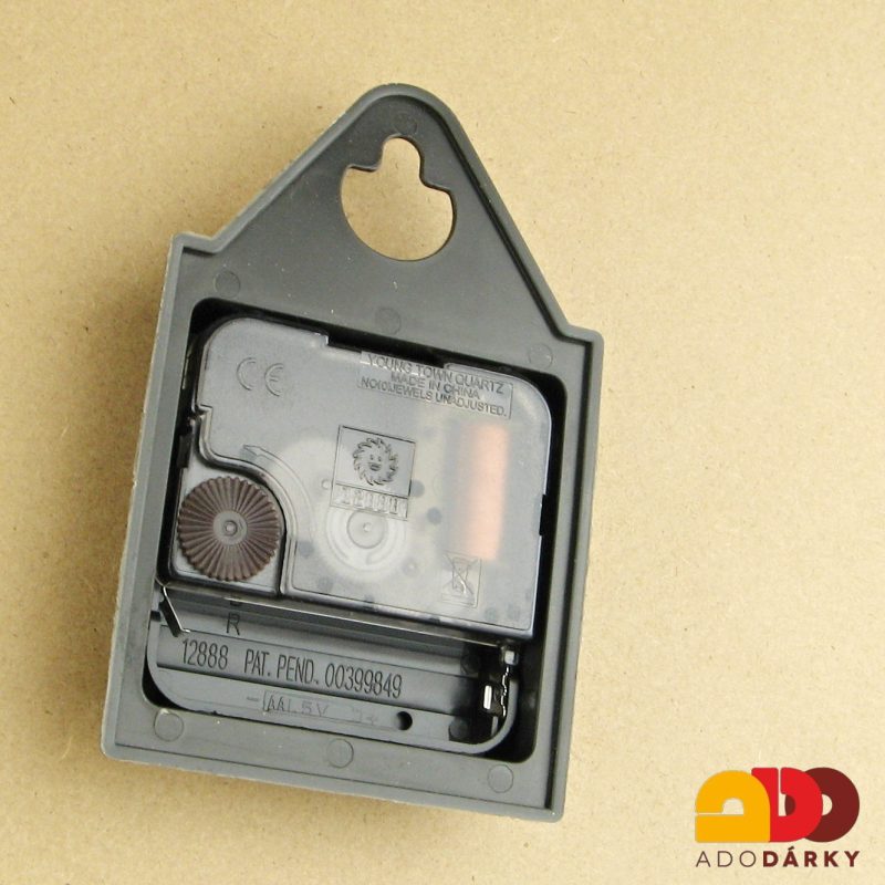 Dřevěné hodiny "Čas na ..." Ø 34 cm