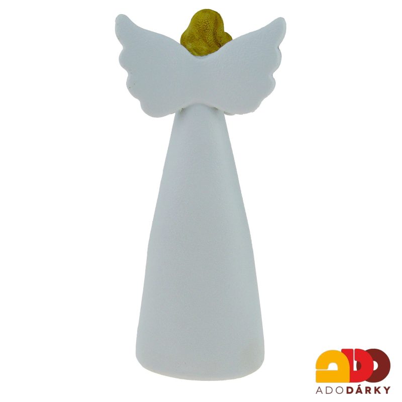 Anděl "Díky, že jsi" LED svítící 25 cm