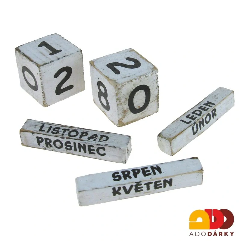 Věčný kalendář s kočkou 9,5 cm