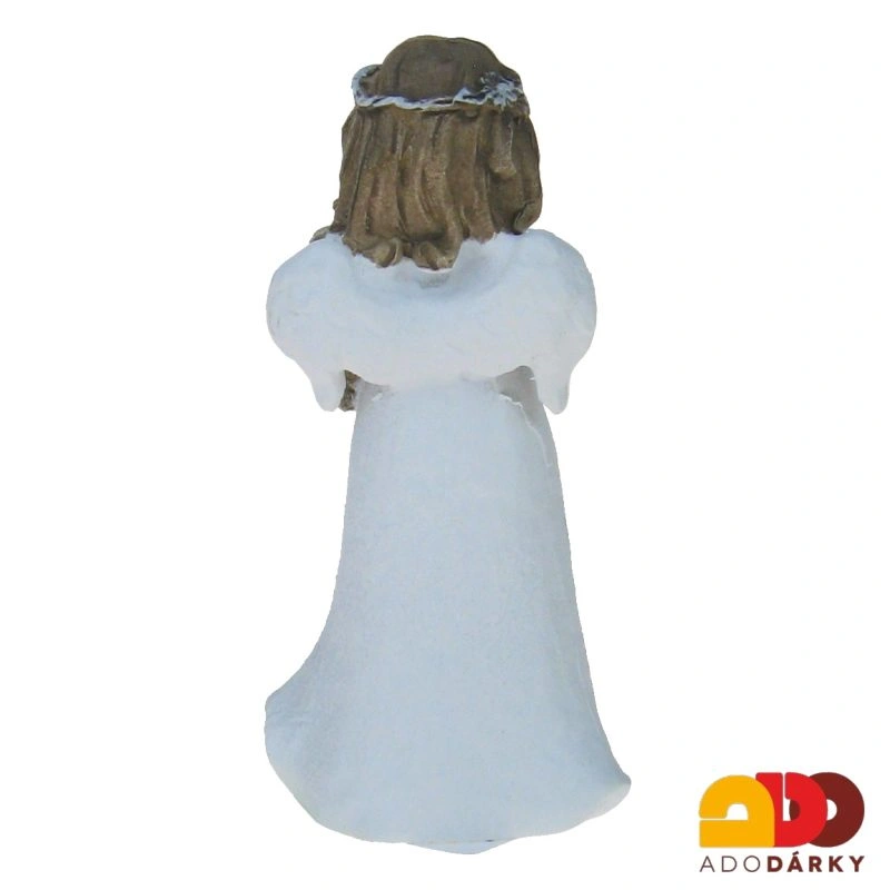 Anděl maličký s medvídkem 7,5 cm