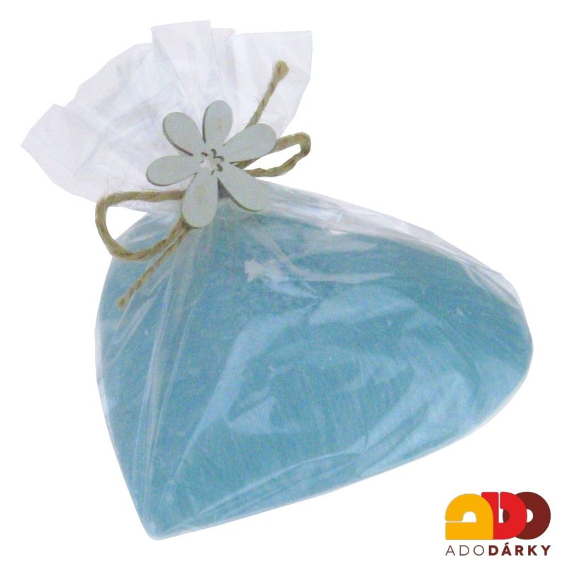 Svíčka srdce Litsea Cubeba 11 cm