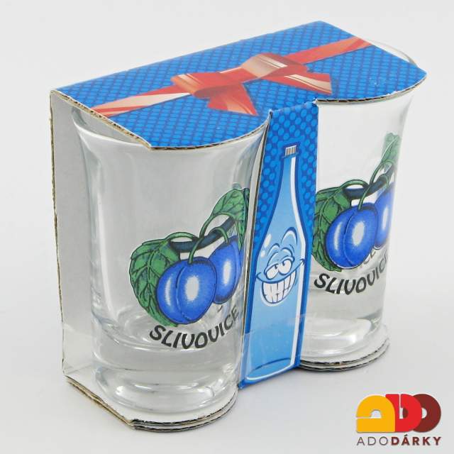 Sada 2 odlivek - švestka 0,025 l