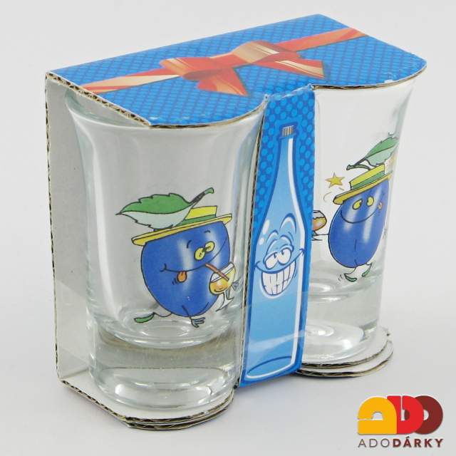 Sada 2 odlivek - švestka 0,025 l