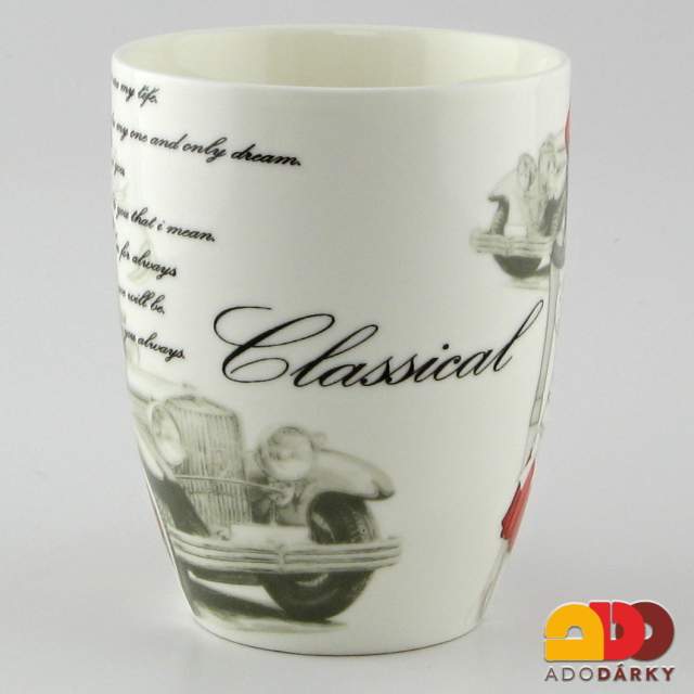 Hrnek velký s dívkou 350 ml - var. 3