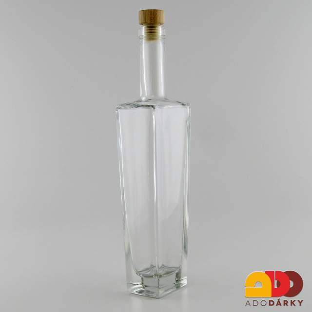 Láhev čtyřhran 0,5 l