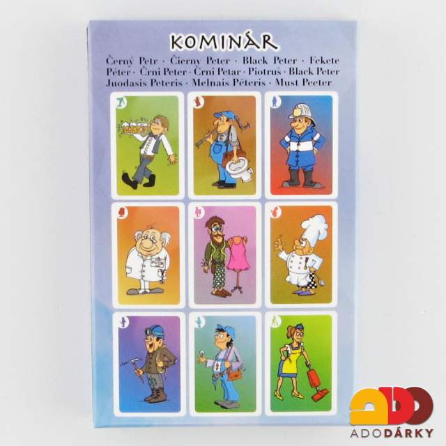 Černý Petr/ Pexeso -  Kominíček