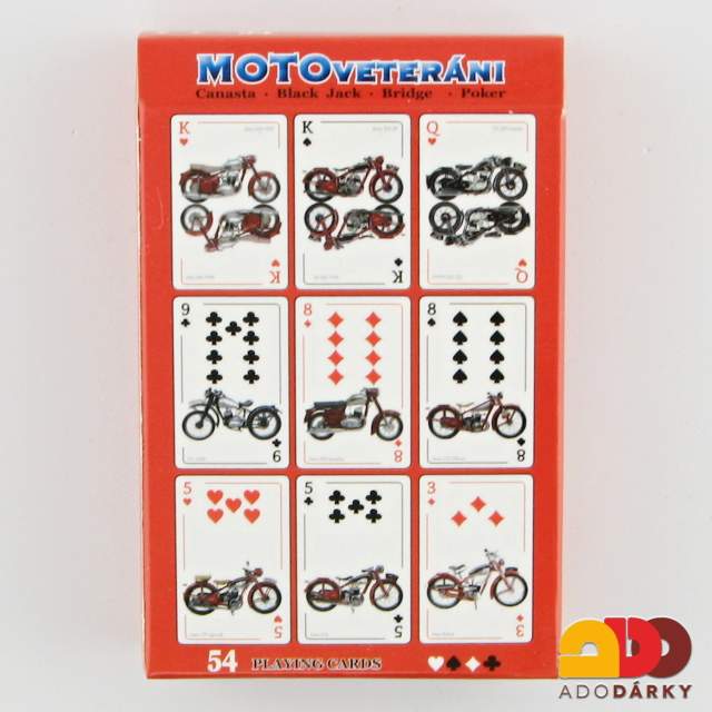 Žolíkové karty - Motoveteráni