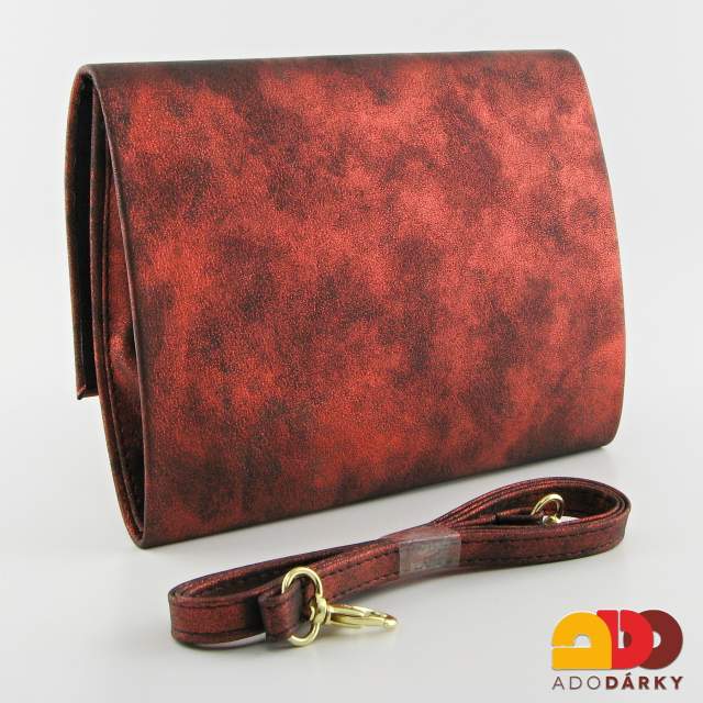 Kabelka Galucci červená 21cm