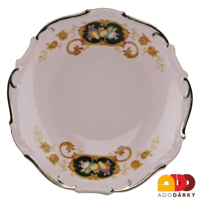 Mísa na ovoce růžový porcelán
